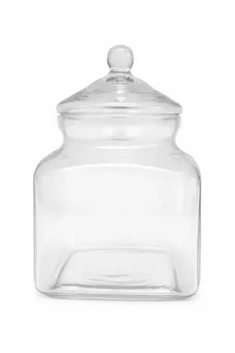 [LOC-2019-004] Bonbonnière carré en verre