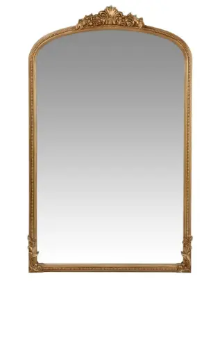 Miroir doré 67 x 110 cm