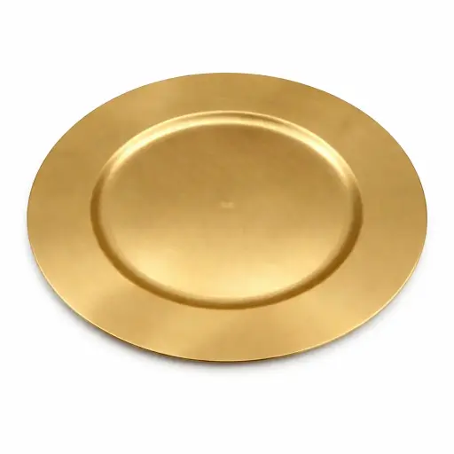 [LOC-2022-011] Sous assiette de présentation or