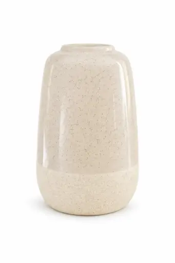 [LOC-2026-035] Vase beige moucheté
